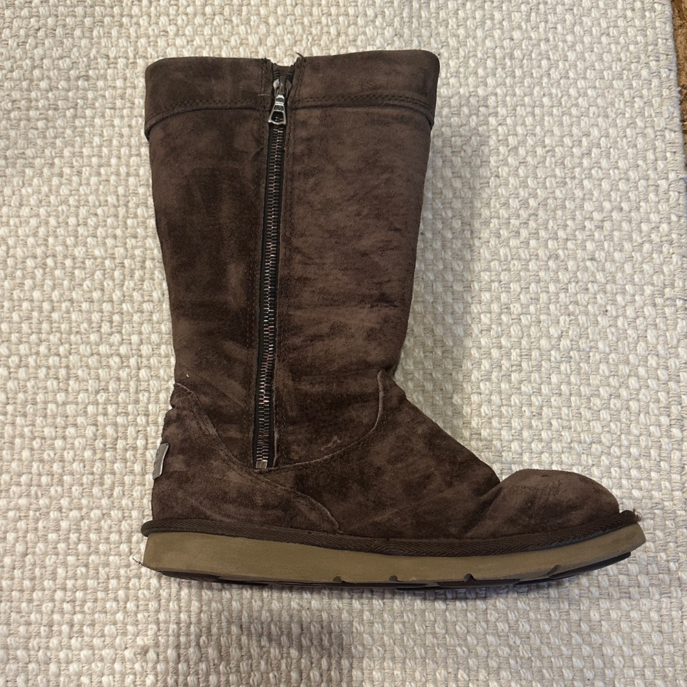 UGG Men's Dark Brown Suede Boots